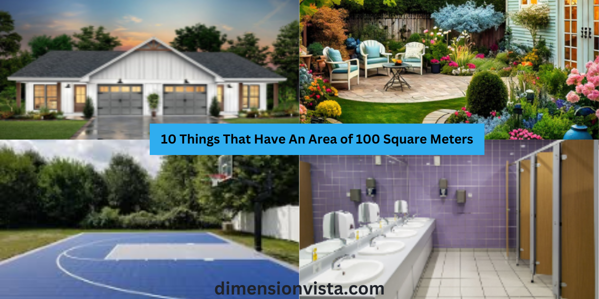 10 Things That Have An Area of 100 Square Meters