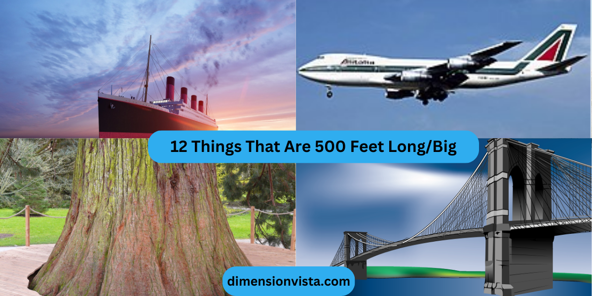 12 Things That Are 500 Feet Long/Big