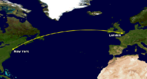 How Long is the Flight from New York to London