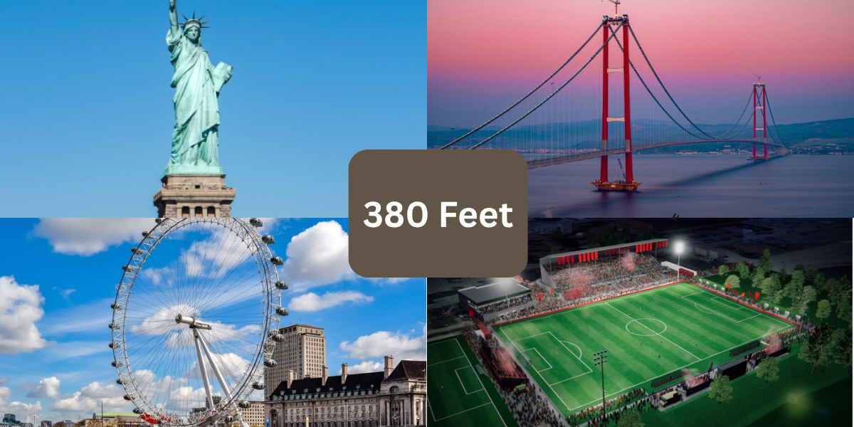 13 Things That Are About 380 Feet (ft) Long