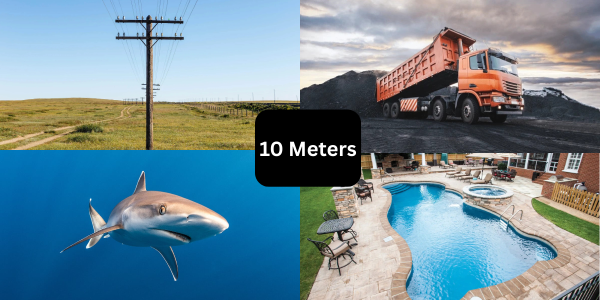 How Long is 10 Meters? 10 Most Common Things and Distances That Are 10 Meters Long