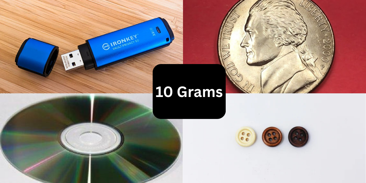 How Much Is 10 Grams? 11 Most Common Things That Weigh About 10 Grams