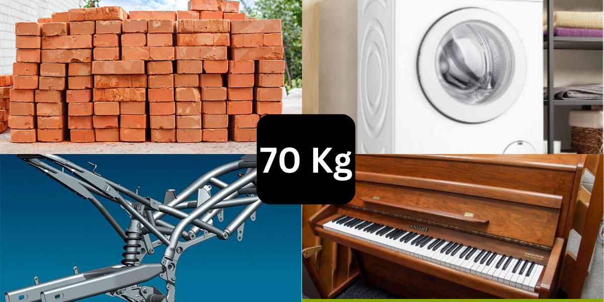 How Much Is 70 Kg? 9 Most Common Things That Weigh About 70 Kilograms